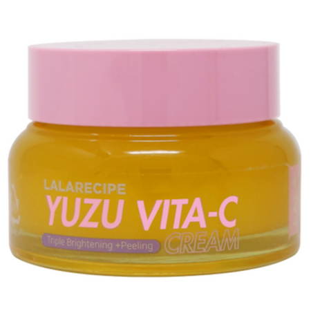Rozjaśniający krem do twarzy ( Yuzu Vita C Cream) LalaRecipe