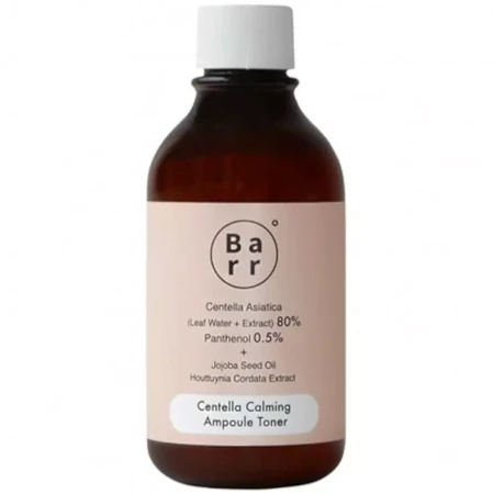 Kojący tonik z Centella Asiatica (Centella Calming Ampoule Toner) Barr Cosmetics