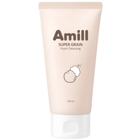 Oczyszczająca pianka do mycia twarzy (Super Grain Foam Cleansing 100ml) Amill
