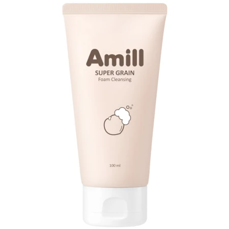Oczyszczająca pianka do mycia twarzy (Super Grain Foam Cleansing 100ml) Amill