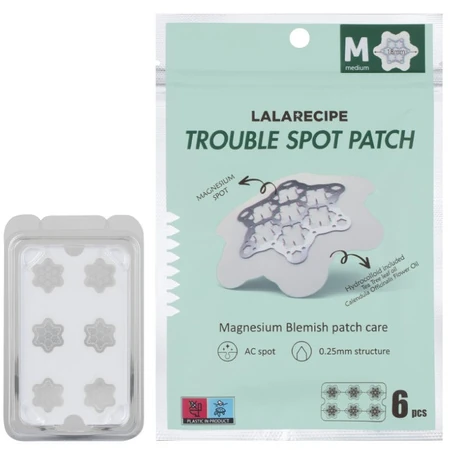 Plasterki hydrokoloidowe na wypryski (Trouble Spot Patch Medium*6ea) LalaRecipe