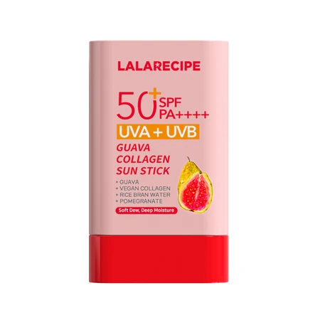 Wygładzający sztyft przeciwsłoneczny SPF50+ PA++++ (Guava Collagen Sun Stick) Lalarecipe