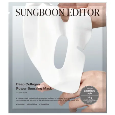 Liftingująca maska kolagenowa (Deep Collagen Power Boosting Mask 37g) Sungboon Editor