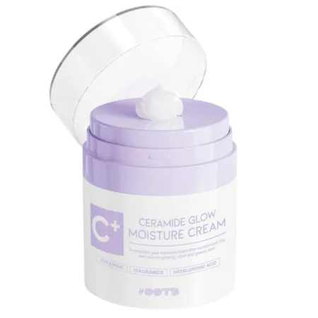 Rozświetlający krem do twarzy z ceramidami (Ceramide Glow Moisture Cream) OOTD
