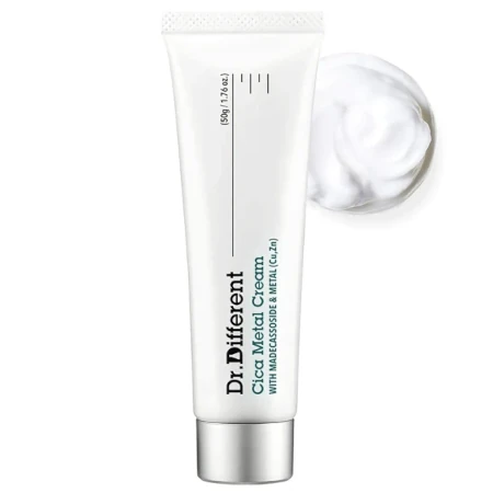 Łagodzący krem do twarzy (CICA Metal Cream) Dr.Different