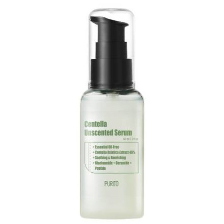 Bezzapachowe serum z Centella Asiatica (Centella Unscented Serum 60 ml) Purito