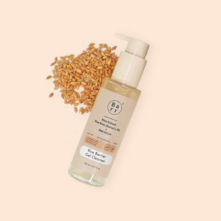 Żel oczyszczający z ekstraktem z ryżu (Rice Barrier Gel Cleanser) Barr Cosmetics