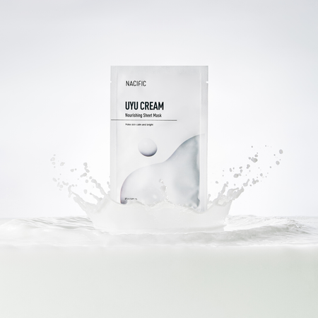 Odżywcza maska w płachcie z ekstraktem z mleka (Uyu Cream Nourishing Mask) NACIFIC