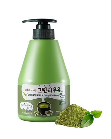 Żel do mycia ciała o zapachu zielonej herbaty (Green Tea Milk Body Cleanser) Kwailnara