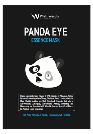 Przeciwzmarszczkowe płatki pod oczy (Panda Eye Essence Mask) Wish Formula