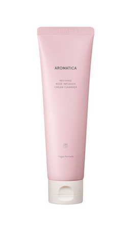 Pianka myjąca z ekstraktem z róży damasceńskiej (Reviving Rose Infusion Cream Cleanser 145g) Aromatica			