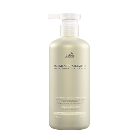 Szampon do włosów blond nadający chłodny odcień 300 ml (ASH Silver Shampoo) La'dor