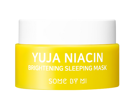 Rozjaśniająca maska na noc (Yuja Niacin Miracle Brightening Sleeping Mask Mini) SOME BY MI