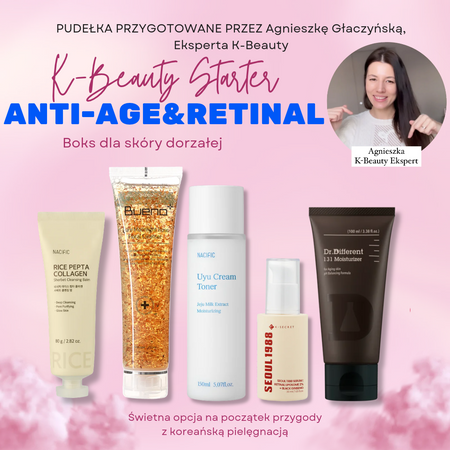 Zestaw startowy z retinalem dla skóry dojrzałej (K-Beauty Starter ANTI & AGE RETINAL)