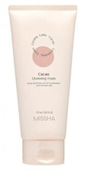 Pianka myjąca z masłem kakaowym (Creamy Latte Cleansing Foam Cacao) Missha