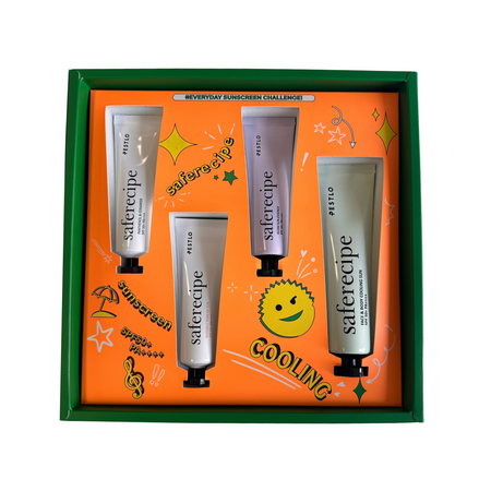 Zestaw kremów przeciwsłonecznych 3+1 gratis - uszkodzone opakowanie (Saferecipe Collection Special Kit) Pestlo
