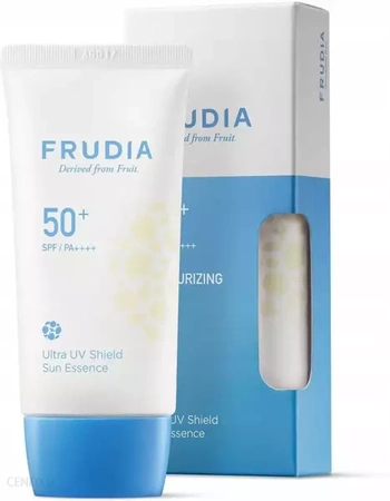 Krem przeciwsłoneczny do twarzy SPF50+ PA++++ (Ultra UV Shield Sun Essence SPF50+ 50 g) Frudia