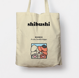 Urocza torba eko na zakupy piesek BooBoo (Shopping Bag BooBoo) shibushi