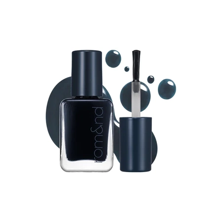 Lakier do paznokci (MOOD PEBBLE NAIL 10 DUSK NAVY) Rom&nd