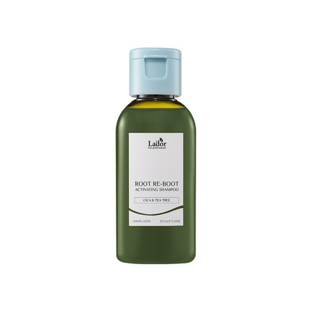 Szampon do włosów z wąkrotą azjatycką i drzewem herbacianym 50 ml (ROOT RE-BOOT ACTIVATING SHAMPOO Cica & Tea Tree) LADOR