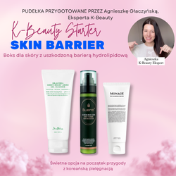 Zestaw startowy na uszkodzoną barierę hydrolipidową (K-Beauty Starter SKIN BARRIER)