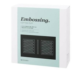 Organiczne płatki kosmetyczne (Embossing Cotton Puff) Missha