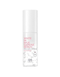 Serum wygładzające i rozjaśniające przebarwienia (White In Milk Capsule Serum) G9Skin