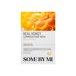 Maska w płachcie z miodem (Real Honey Luminous Care Mask) SOME BY MI