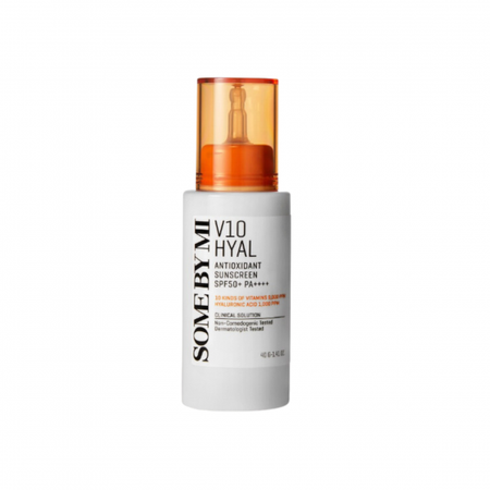 Przeciwsłoneczny krem przeciwutleniający 40g (V10 HYAL Antioxidant Sunscreen SPF50+ 50+ PA++++ )  SOME BY MI