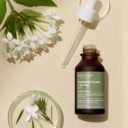 Oczyszczające serum do twarzy (Houttuynia Cordata +Tea Tree Serum) Mary & May