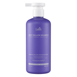 Szampon do włosów blond niwelujący żółty odcień 300 ml (Anti-Yellow Shampoo) LADOR
