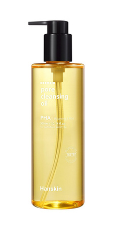 Olejek oczyszczający do twarzy z kwasami PHA (Pore Cleansing Oil PHA) HANSKIN