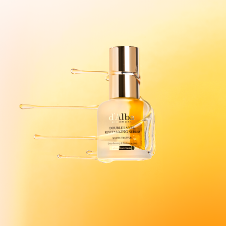 Dwufazowe serum z białą truflą i olejkami (White Truffle Double Layer Revitalizing Serum) D'Alba Piedmont