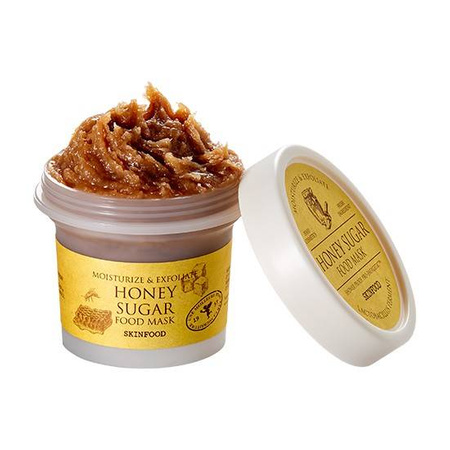 Zmywalna maseczka z miodem (HONEY SUGAR  FOOD MASK) Skinfood