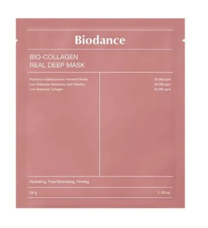 Wygładzająca maska kolagenowa do twarzy (Bio Collagen - Real Deep Mask) Biodance