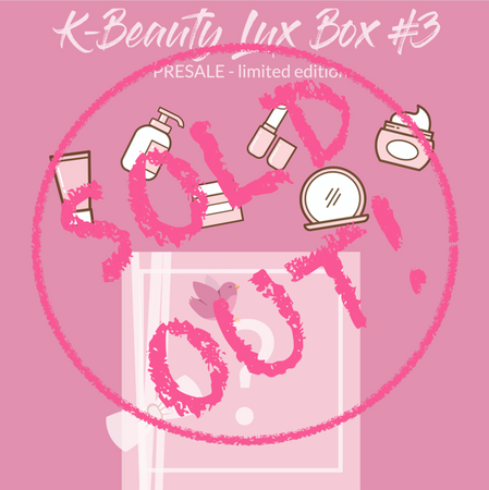 K-Beauty LUX Box #3 PRESALE - limited edition