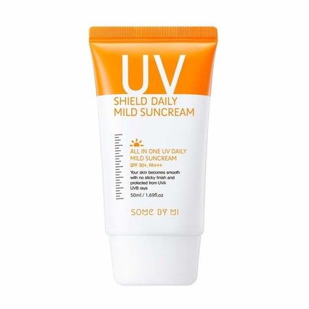 Krem przeciwsłoneczny SPF50+ PA+++ (UV Shield Daily Mild Suncream SPF50+ PA+++ ) SOME BY MI 