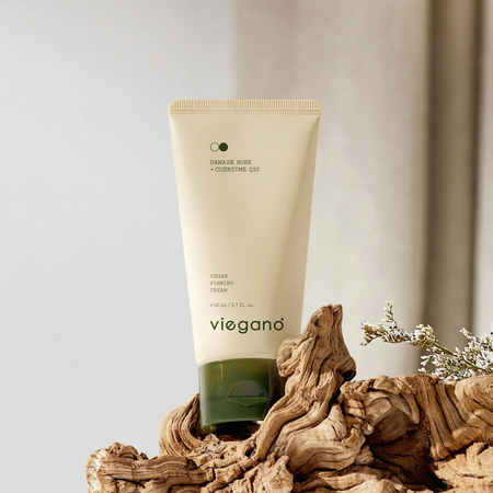 Ujędrniający krem do twarzy (Damask Rose + Coenzyme Q10 Vegan Firming Cream) viegano