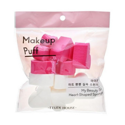 Gąbeczki do makijażu w kształcie serduszek (My Beauty Tool Heart Shape Puff) Etude House