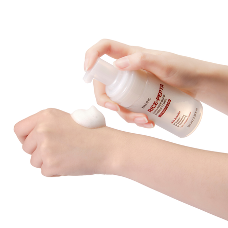 Kolagenowy tonik w piance (Rice Pepta Collagen Glow Bubble Toner 100ML) Nacific