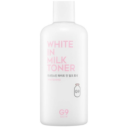 Tonik rozjaśniający przebarwienia 50 ml (White In Milk Toner) G9Skin