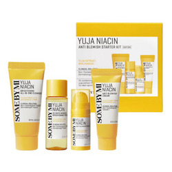 Zestaw miniatur z ekstraktem z yuja (Yuja Niacin Anti Blemish Starter Kit)  SOME BY MI