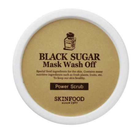 Zmywalna maseczka z czarnym cukrem (Black Sugar Mask Wash Off) Skinfood