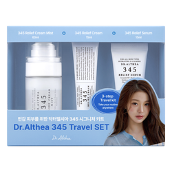 Zestaw podróżny linii 345 - uszkodzone opakowanie (345 Travel Kit Wonyoung Exclusive) Dr. Althea