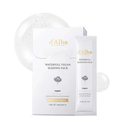 Maska na noc z białą truflą (WATERFULL SLEEPING PACK) d'Alba