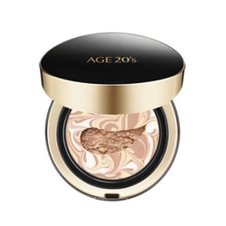 Podkład do twarzy z SPF #21 Light Beige (Signature Essence Cover Pact Intense Cover plus Refill 21 Light Beige) AGE20s