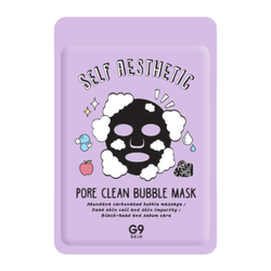 Oczyszczająca maseczka bąbelkująca (Self Aesthetic Pore Clean Bubble Mask) G9Skin