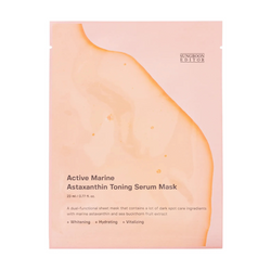 Maska w płachcie z astaksantyną (Active Marine Astaxanthin Mask) Sungboon Editor
