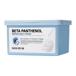 Zestaw masek w płachcie z D-pantenolem 30 szt. (Beta Panthenol Repair Daily Mask 30 pcs) SOME BY MI