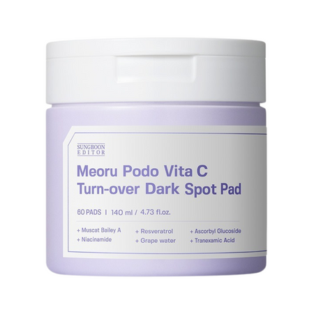 Rozjaśniające płatki z witaminą C (Meoru Podo VitaC Dark Spot Pad 60pcs) Sungboon Editor